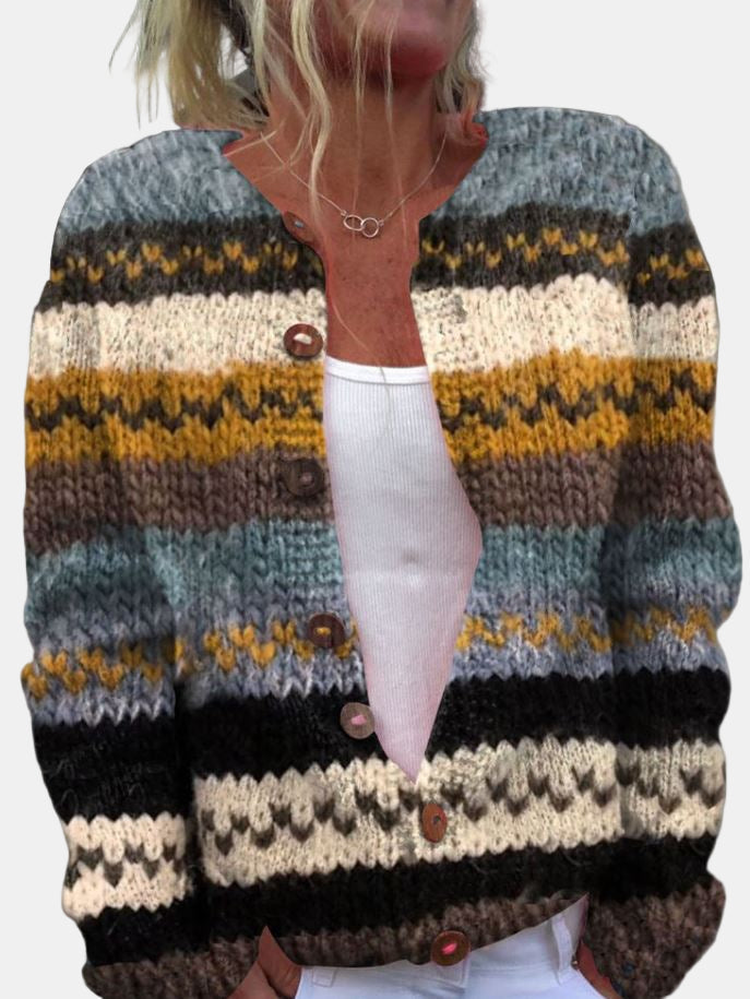Agnes | Farget Cardigan