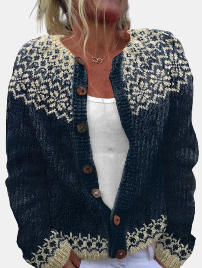 Alice | Chic Mørk Grå Cardigan