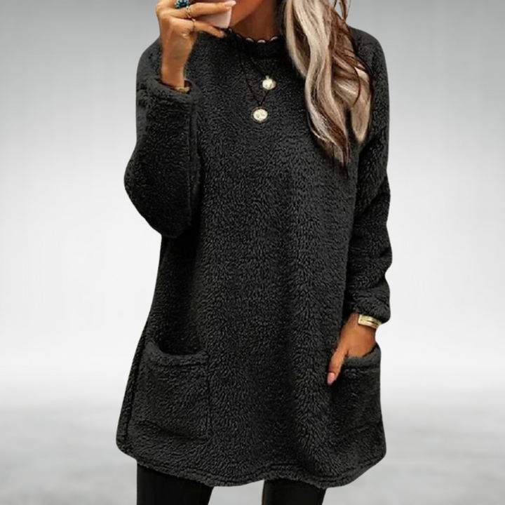 Hildfrid | Myk Loungegenser med Lommer