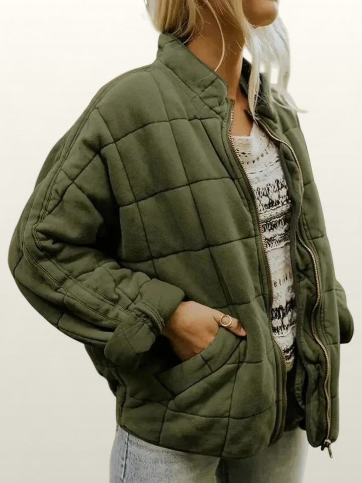 Josiane | Foret Kåpe med Elegant Oversized Estetikk