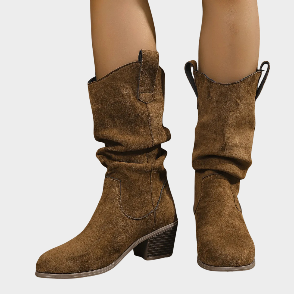 Jade | Cowboystøvler med mellomhæl