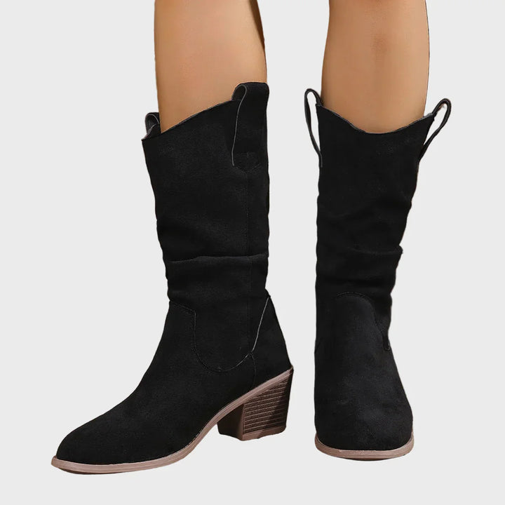 Jade | Cowboystøvler med mellomhæl