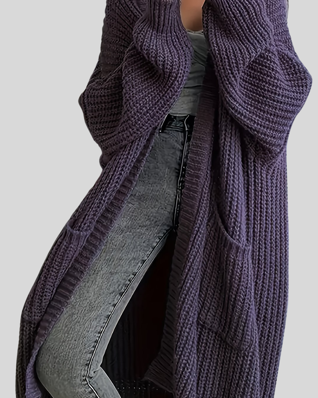 Rønnfrida | Lang Elegant Cardigan