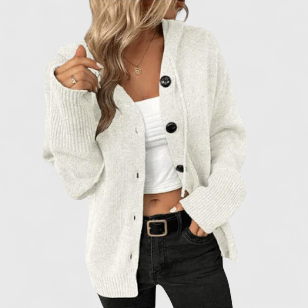 Audne | Klassisk Cardigan med Knapper