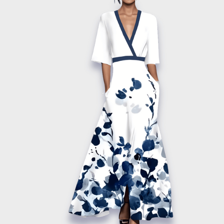 Chloe - Elegant Blomsterkjole