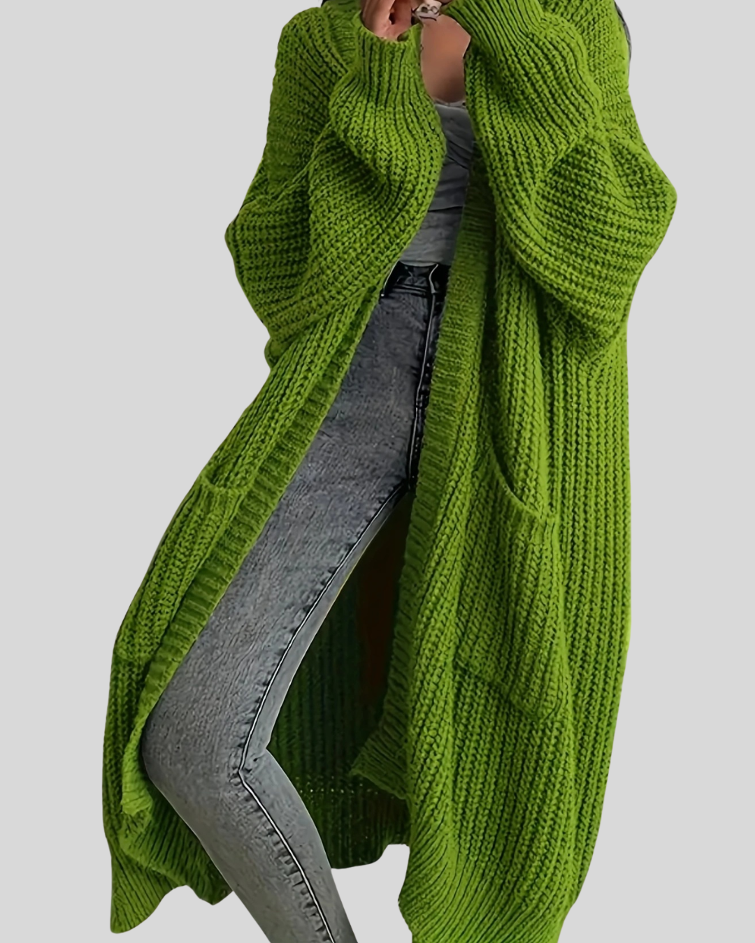 Rønnfrida | Lang Elegant Cardigan