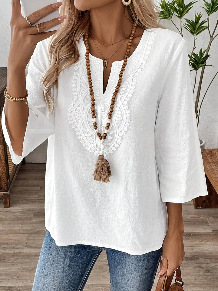 Liss | Bohemsk bomullsbluse
