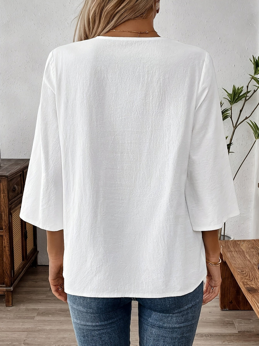 Liss | Bohemsk bomullsbluse