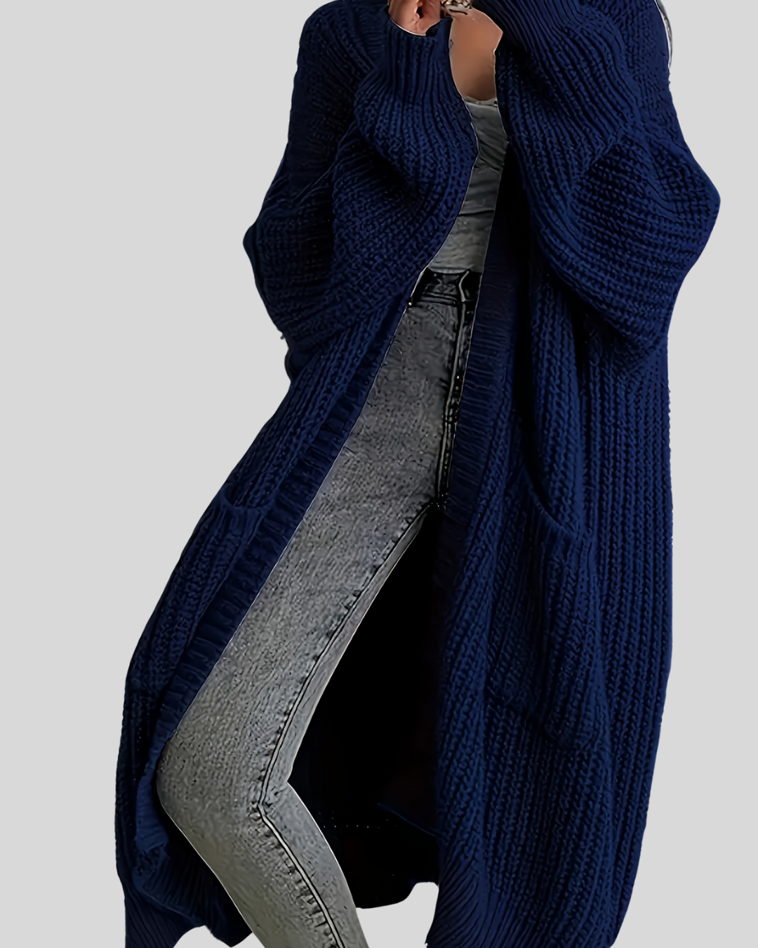 Rønnfrida | Lang Elegant Cardigan