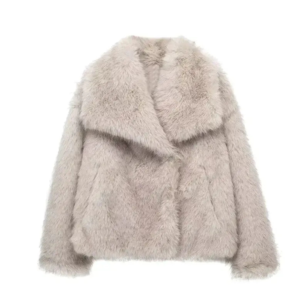 Alfrida | Elegant Fuskepelsjakke