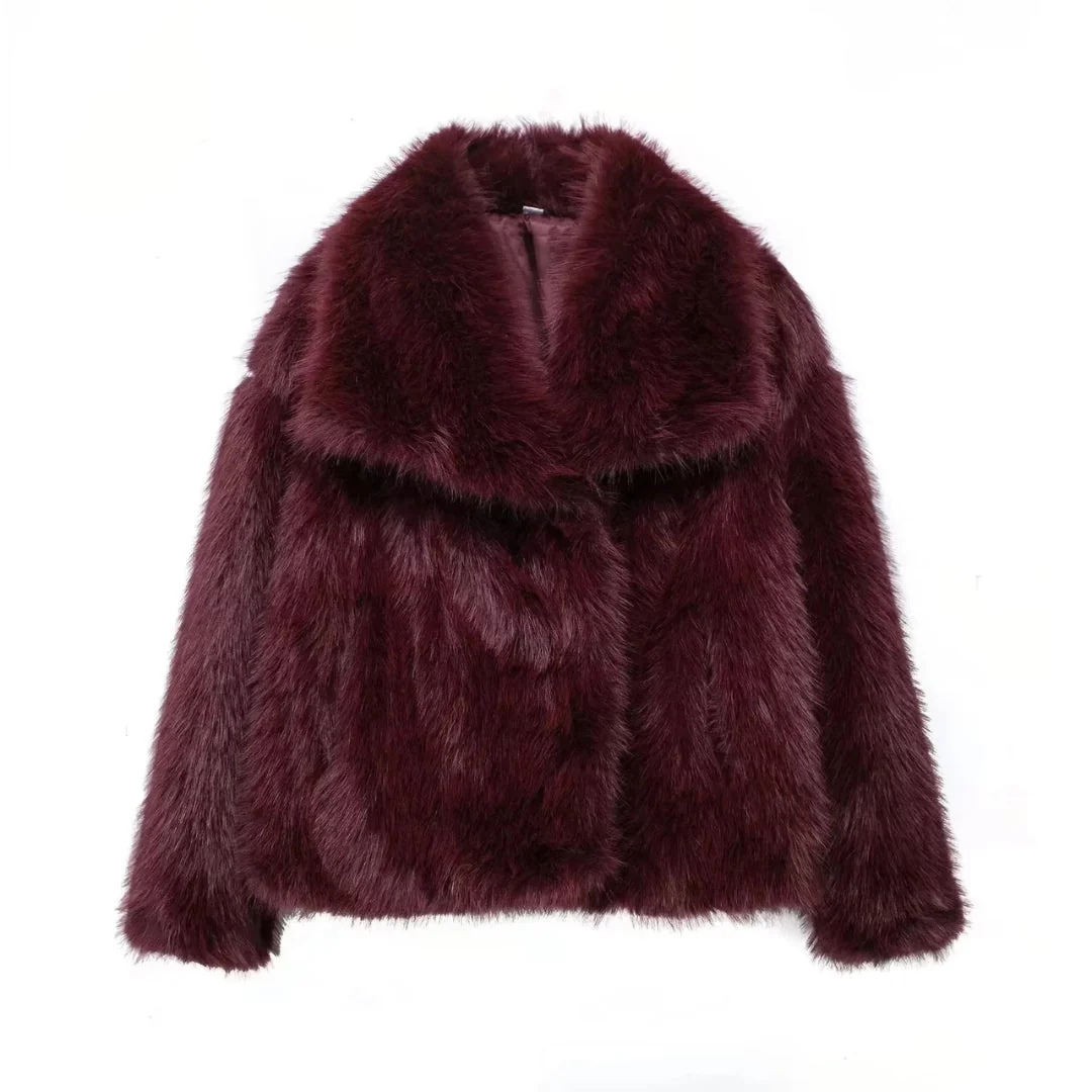 Alfrida | Elegant Fuskepelsjakke