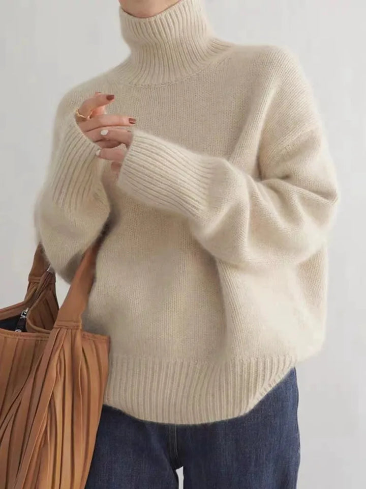 LENA - Premium Turtleneck Genser