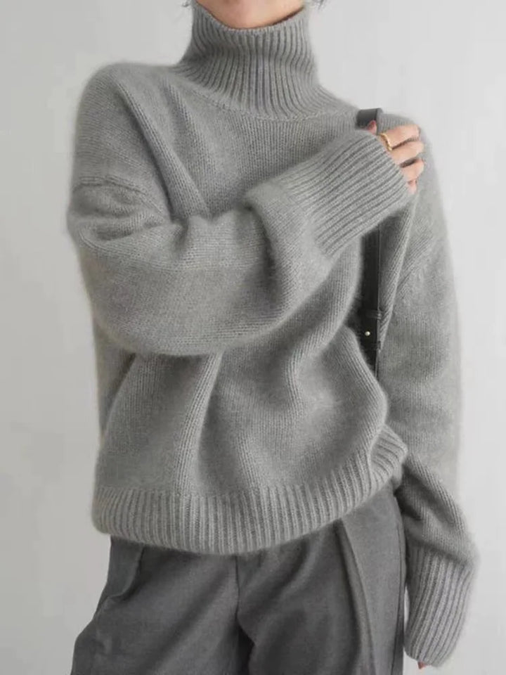LENA - Premium Turtleneck Genser