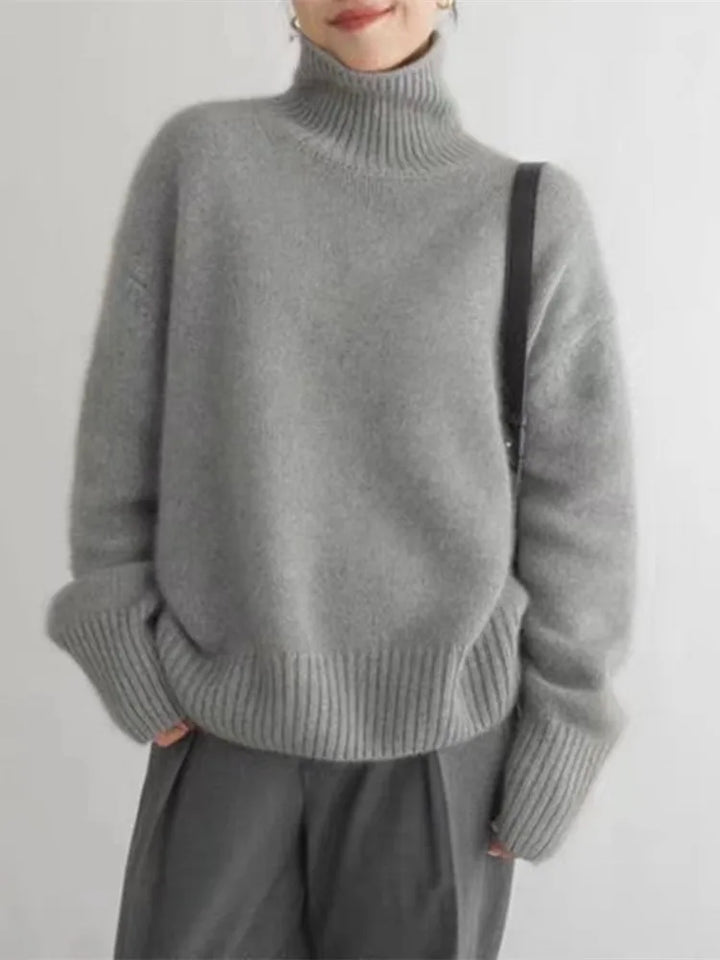 LENA - Premium Turtleneck Genser