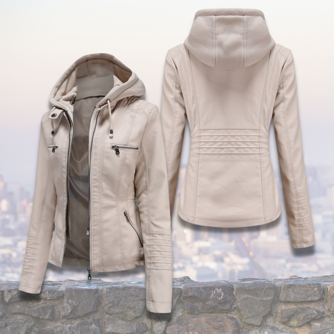 Elindra | Elegant Jakke med Hette