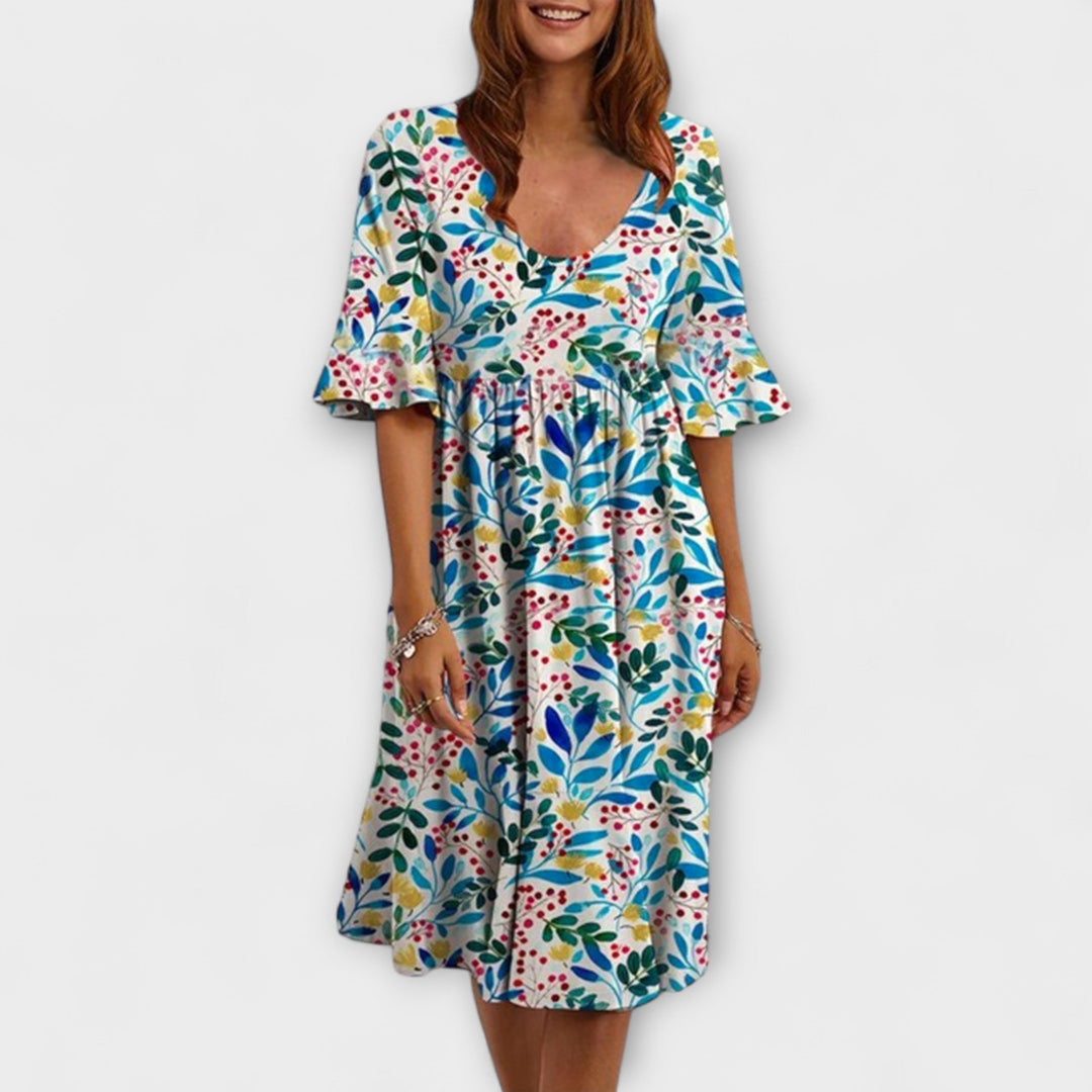 Camilla | Blomeprint Sommarkjole