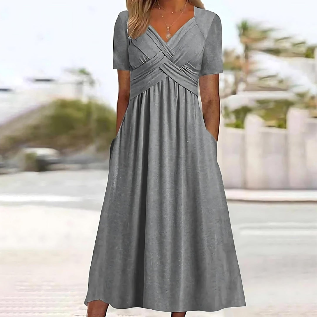 GRY | ELEGANT MIDI KJOLE