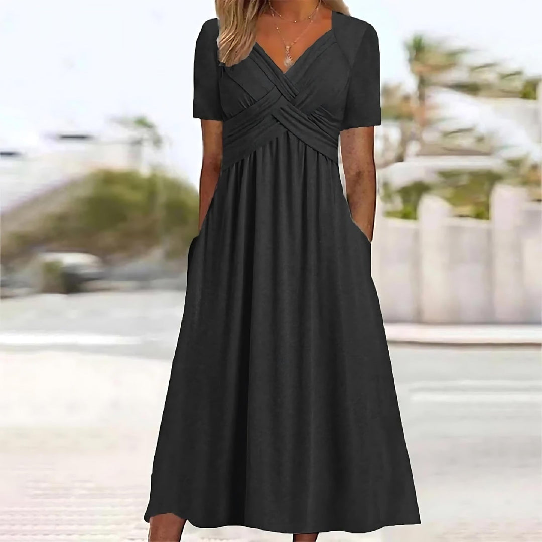 GRY | ELEGANT MIDI KJOLE
