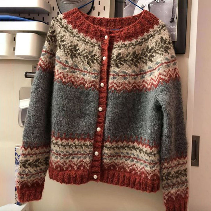 Ella | Klassisk Cardigan for Kvinner