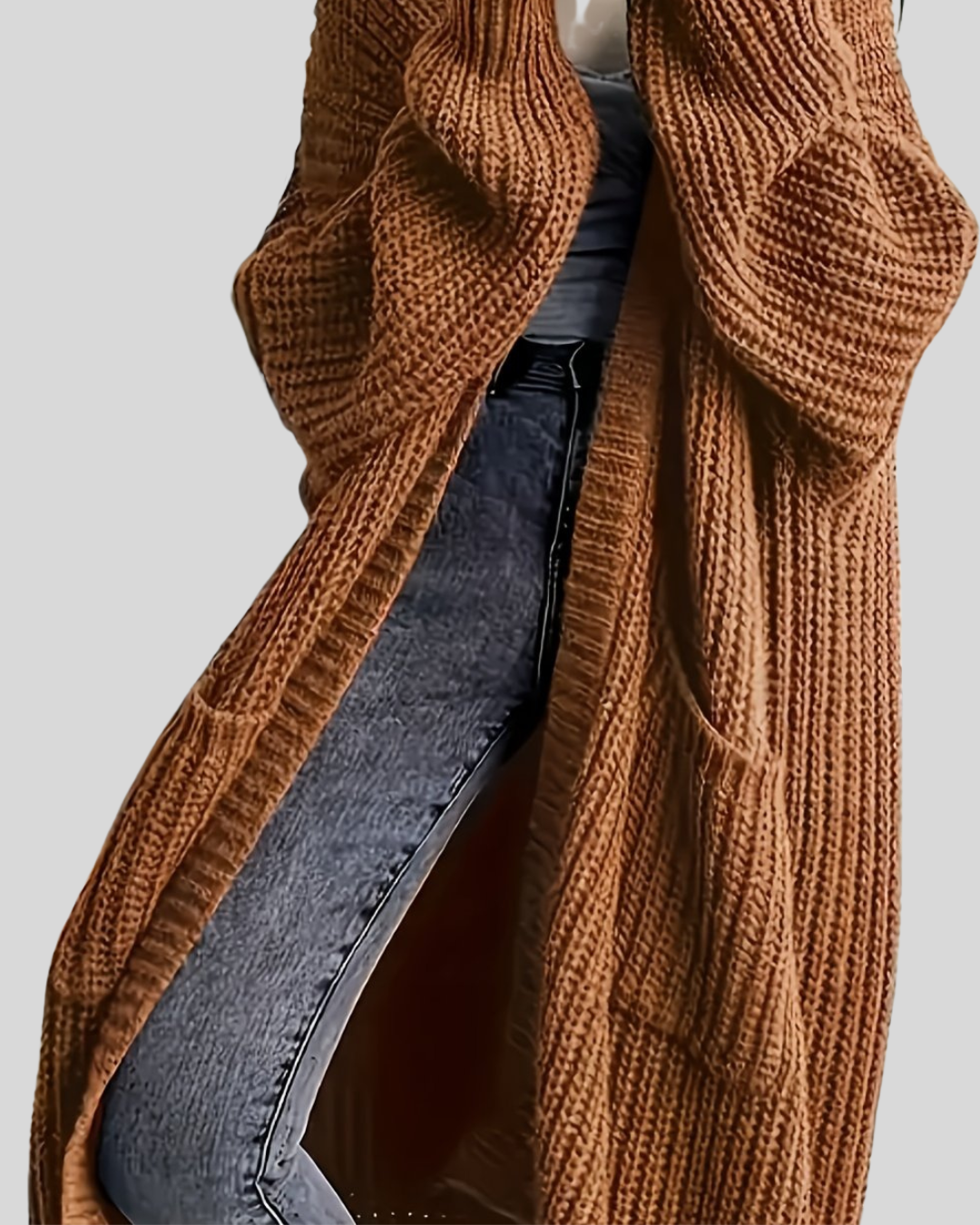Rønnfrida | Lang Elegant Cardigan