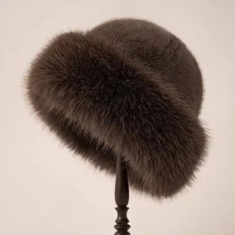 Ljosine | Elegant Fuskepels Hatt