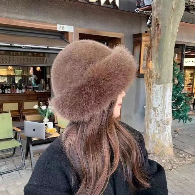 Ljosine | Elegant Fuskepels Hatt