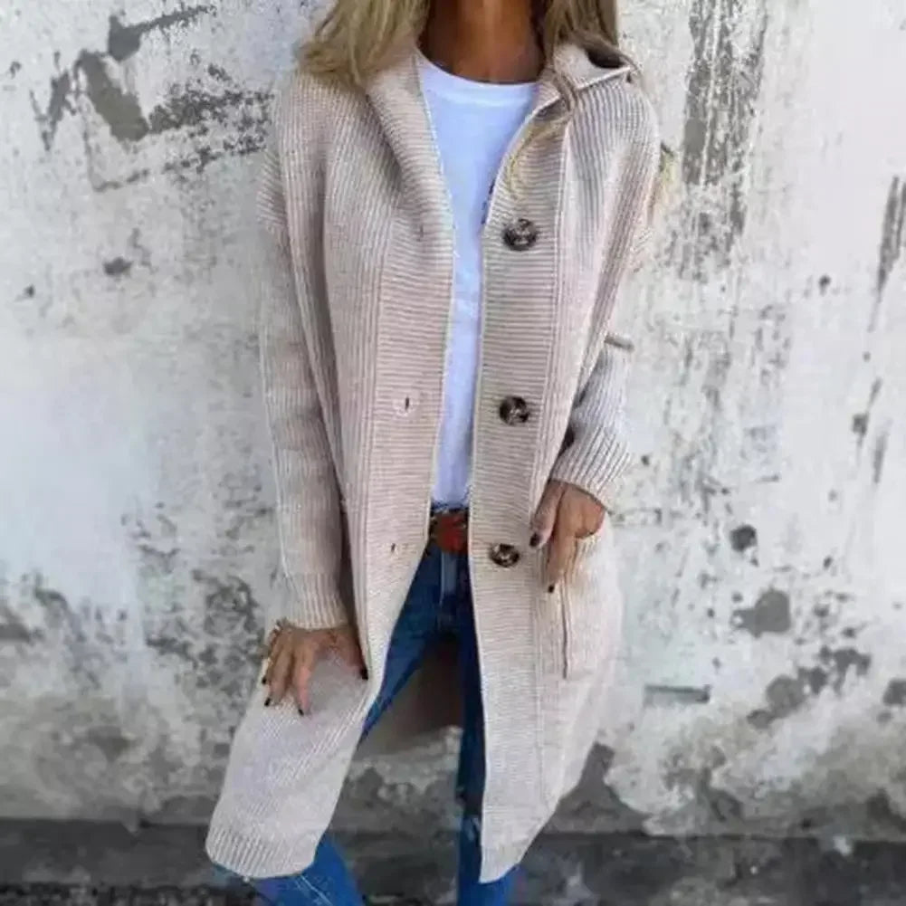 Selbjørg | Lang Knappecardigan