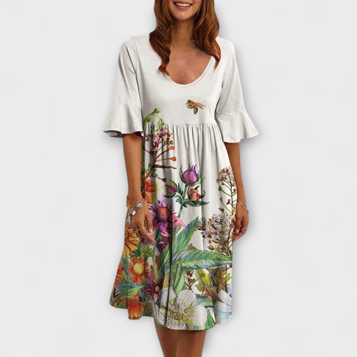 Camilla | Blomeprint Sommarkjole