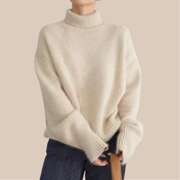 LENA - Premium Turtleneck Genser