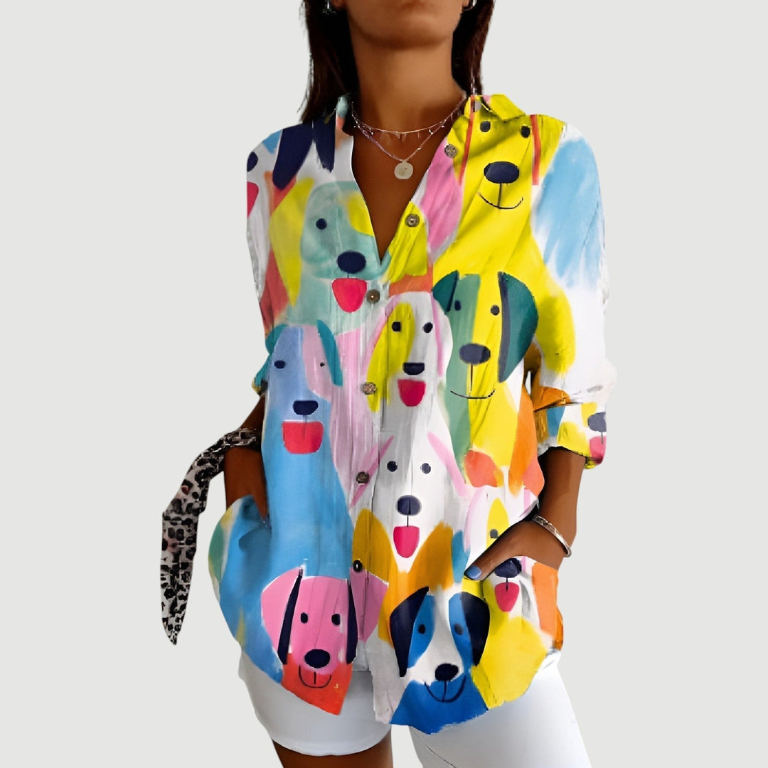 Laura™ | Kunstnerisk Bluse