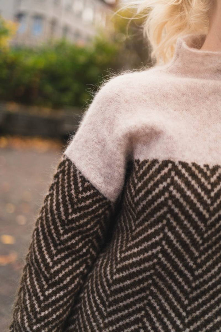 Adelie - Strikket Turtleneck Genser